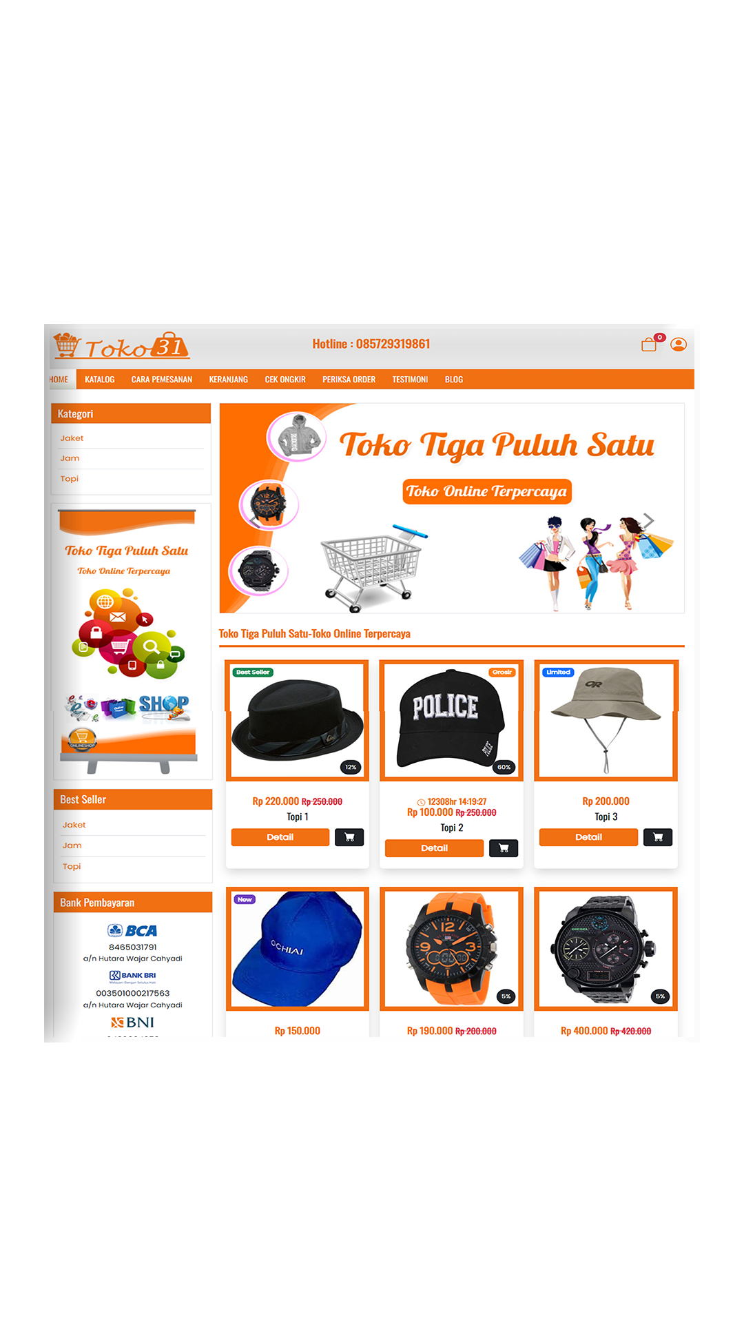 Jasa design website sederhana dan murah